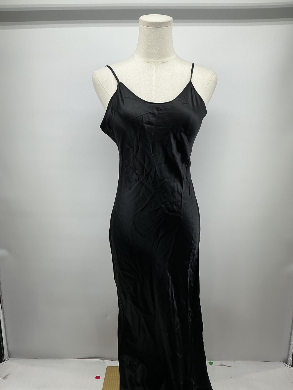 100% Washable Silk Maxi Slip Dress